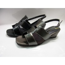 Fatigue hurt the patchily and tulle combination Sandals shoes shoes